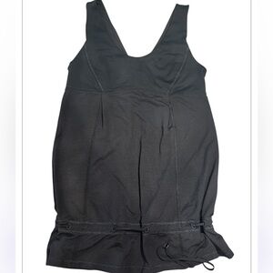 Lululemon 🍋 Black Cinch Bottom Tank with Metal Accent/Stretch/P2P13
